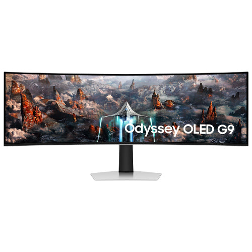 Monitor Samsung 49" Gaming Curvo Oled Resolución 5120x1440 Panel Oled
