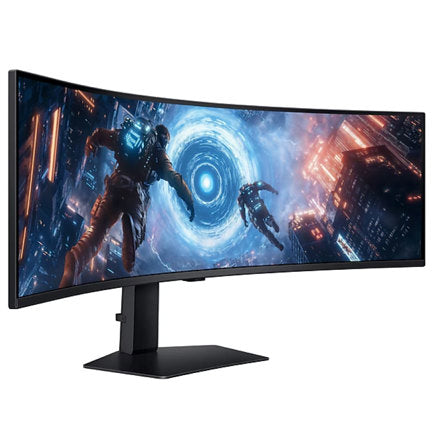 Monitor Samsung 49" Odyssey VA G9 G91F DQHD 5120x1440 144hz 1000R HDR10+ Gaming Curvo