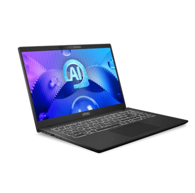 ULTRABOOK MSI MODERN 15 H AI C1MG/ 15.6 FHD / INTEL ULTRA 5 125H HASTA 4.5GHZ / DDR5 16GB (8GB*2) / 512GB SSD / WIN 11 PRO / INCLUYE MOUSE