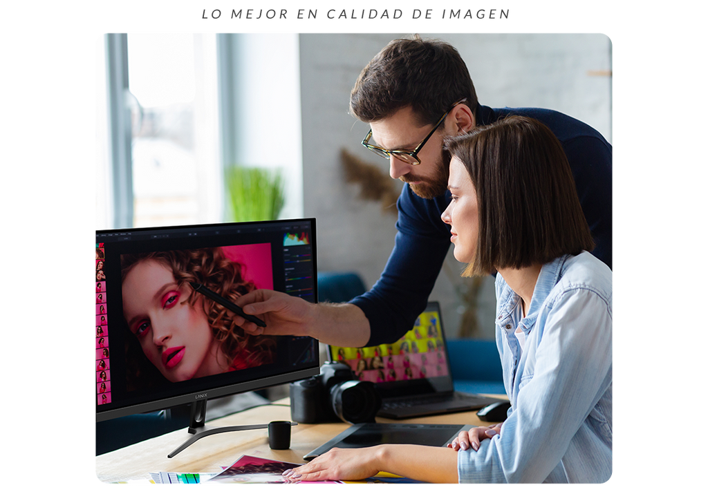 Computadora Titan Mini PC i7 con Monitor 23.8” Full HD | 32GB RAM + Almacenamiento Disco solido 1TB SSD | Sistema operativo Windows 11 Pro